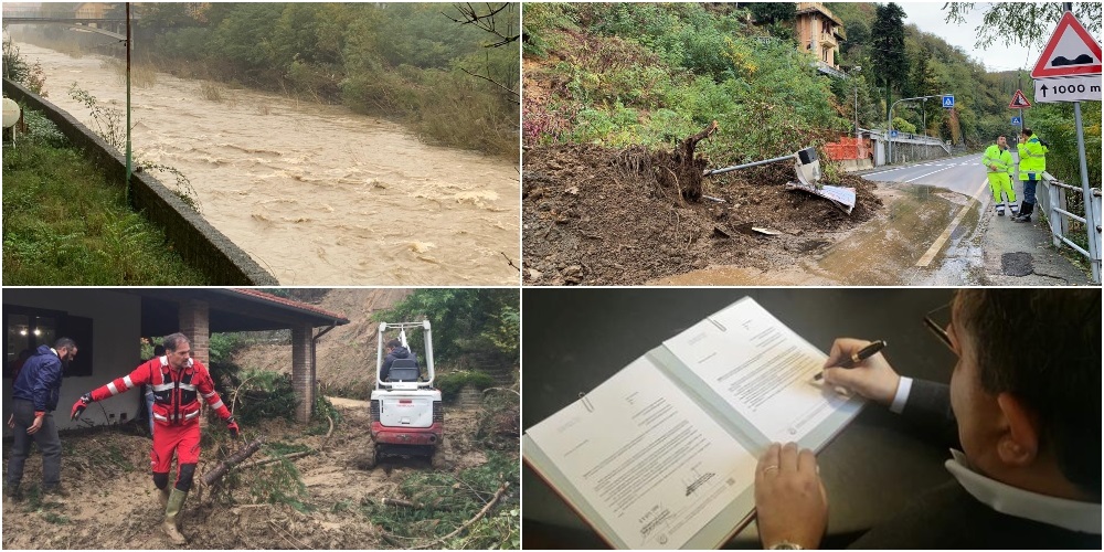 Alluvione travolge le valli Stura e Orba: due morti, chiesto lo stato di emergenza