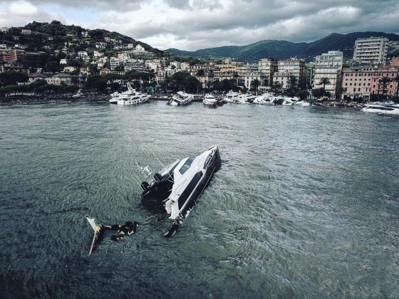 Mareggiata a Rapallo, per il Comune l'obiettivo del ritorno alla normalità è stato raggiunto