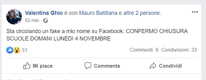 Fake sulle scuole aperte su Facebook, il sindaco di Sestri Levante fa chiarezza