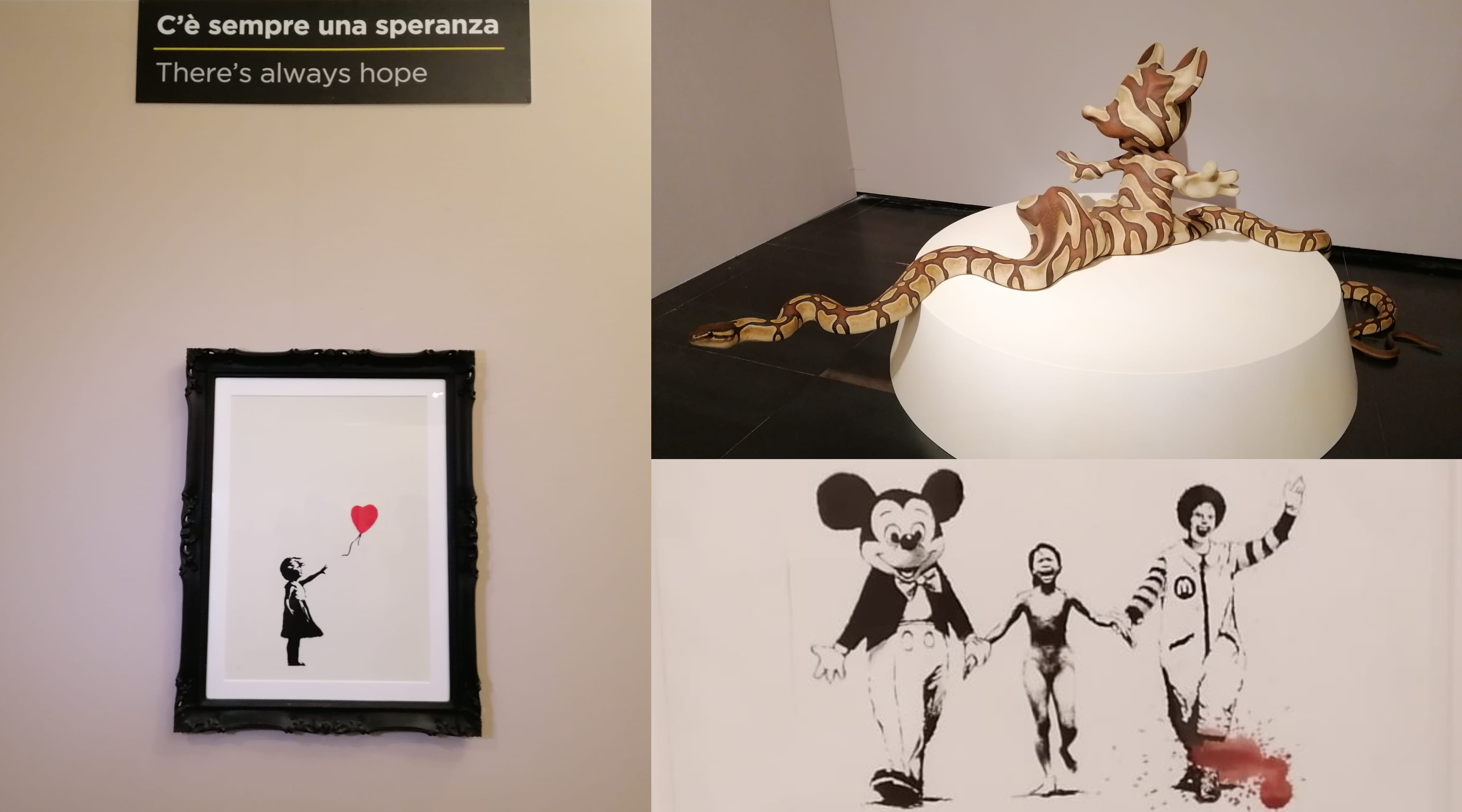 Le mille facce di Banksy in mostra a Palazzo Ducale