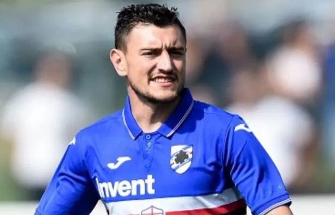 Tegola Sampdoria, lesione al crociato per Ferrari