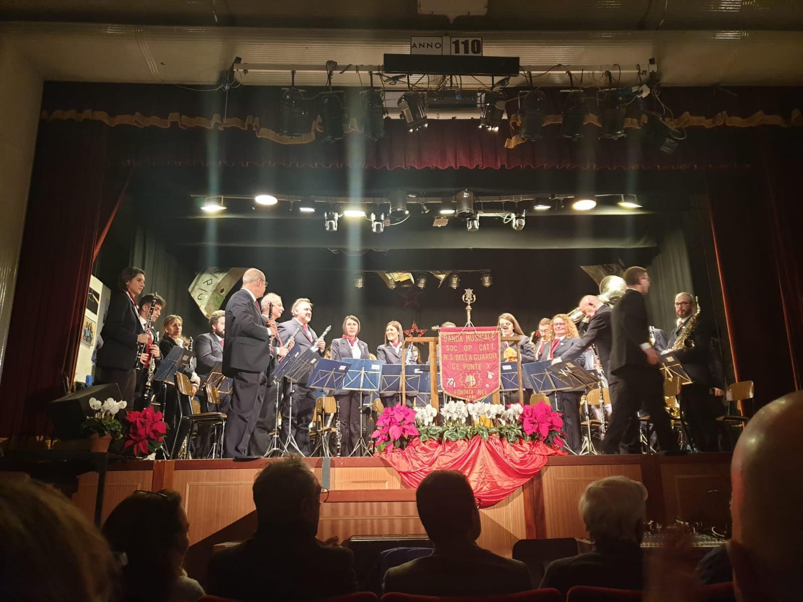 Successo per il concerto di fine anno della Banda Nostra Signora della Guardia