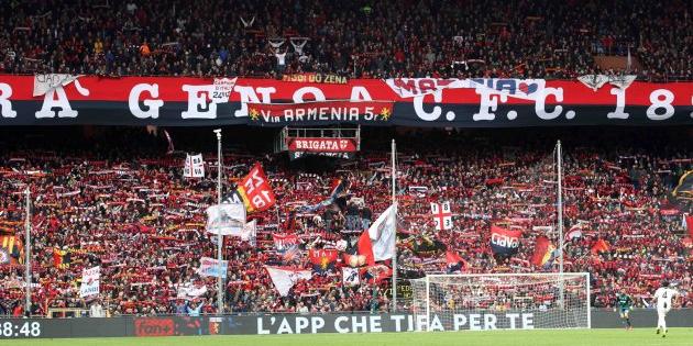 Genoa, caso Daspo: contro il Sassuolo sciopero del tifo per un tempo della Gradinata Nord 