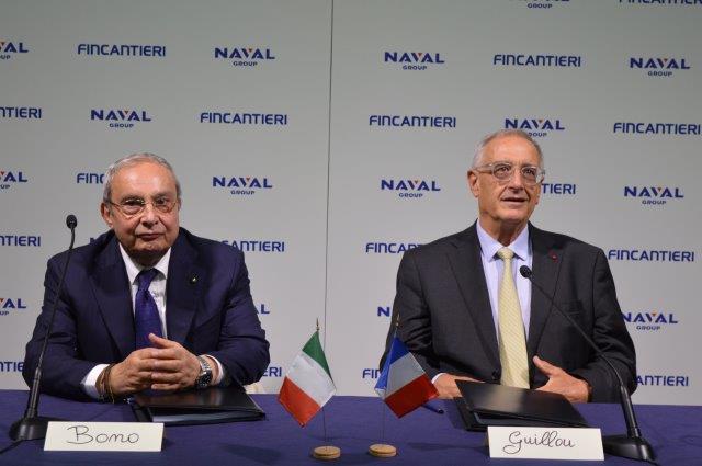 Fincantieri, Bono e Guillou: 