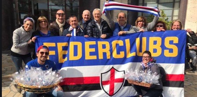 Rottura tra la Sampdoria e la Federclubs, niente più giocatori alle feste