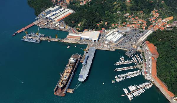 All'asta il bacino di carenaggio al Muggiano di Fincantieri, base da 7,6 milioni