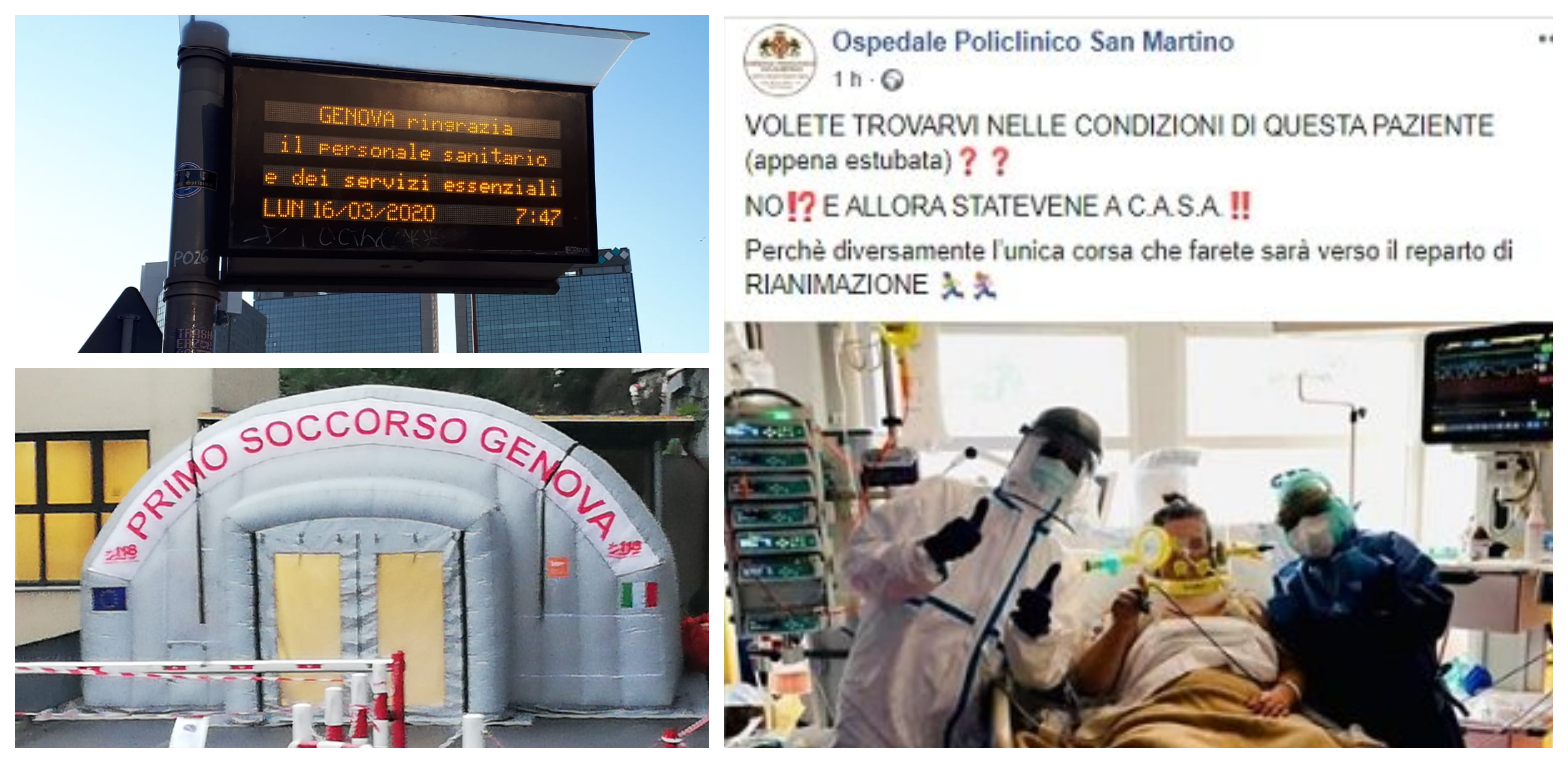 Coronavirus, San Martino choc sui social: 