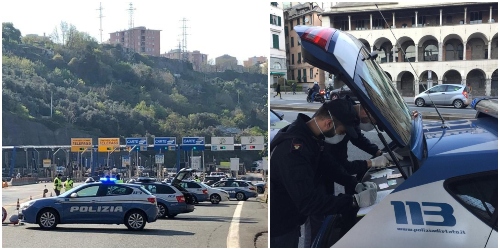 Coronavirus, multe raddoppiate a Genova: più controlli su strade e autostrade