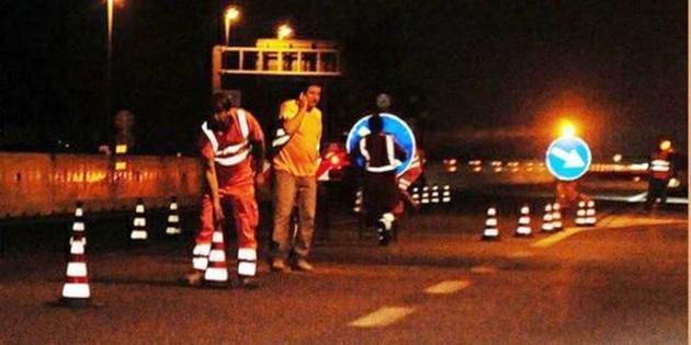 A7, A10, A12 e A26: l'elenco delle chiusure notturne tra il 19 e 20 giugno 