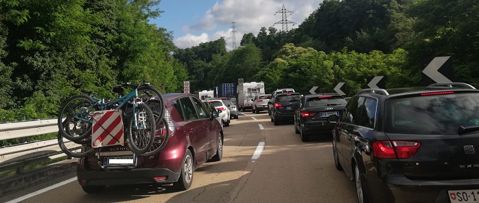 Code autostrade, traffico in tilt sulla A7 in direzione Serravalle