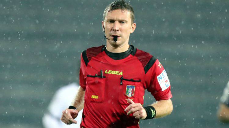 Cittadella-Spezia affidata all'arbitro Serra di Torino