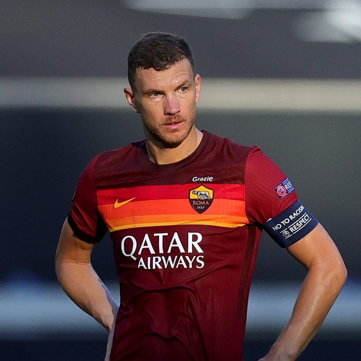 Dzeko positivo al Covid-19, salterà la partita con il Genoa