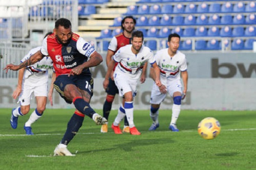 Cagliari-Sampdoria 2-0, Sardegna ancora tabù: gol di Joao Pedro e Nandez