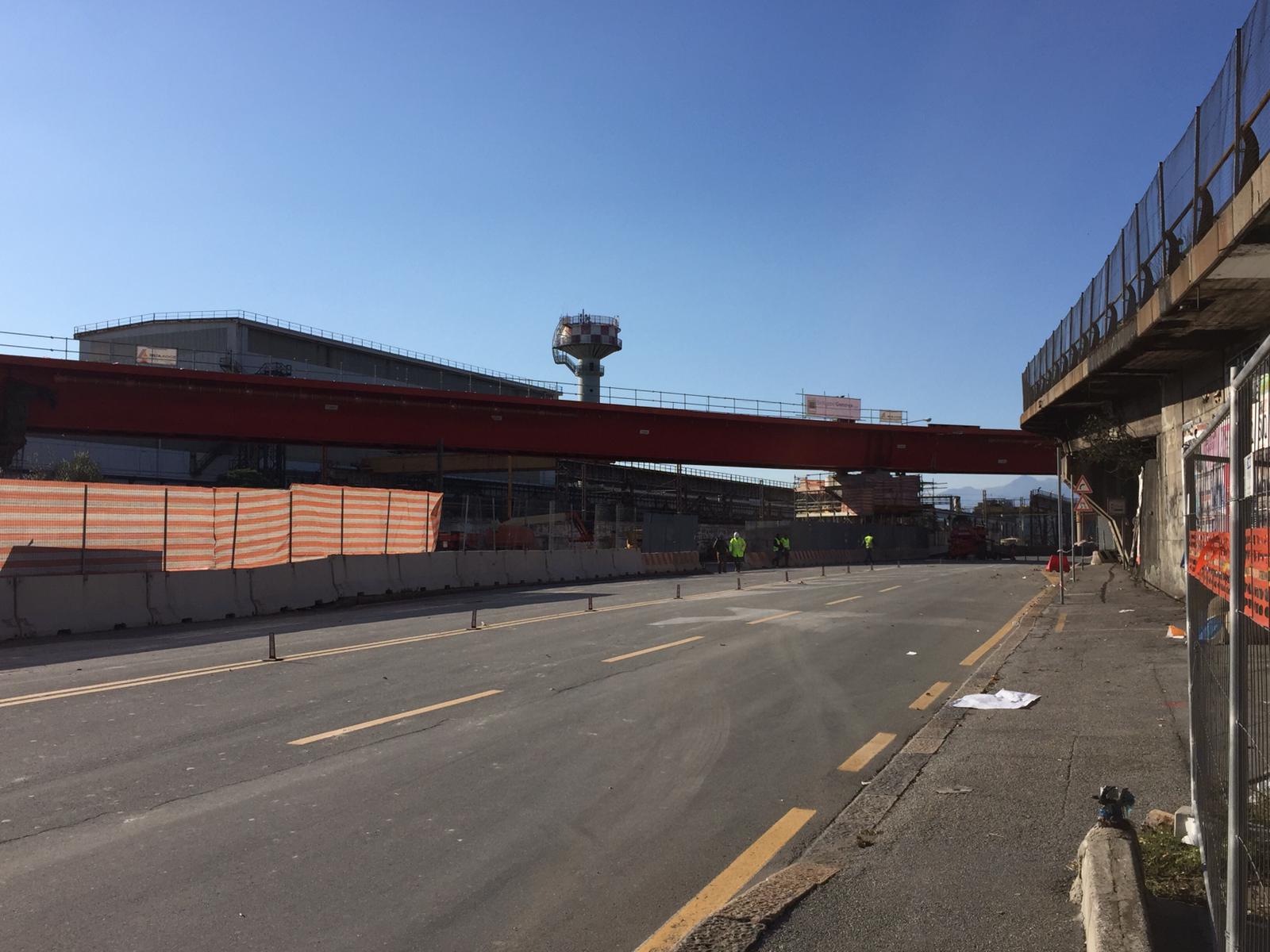 Viadotto Pionieri e Aviatori d’Italia a Genova, in via Siffredi limite di 30 km/h