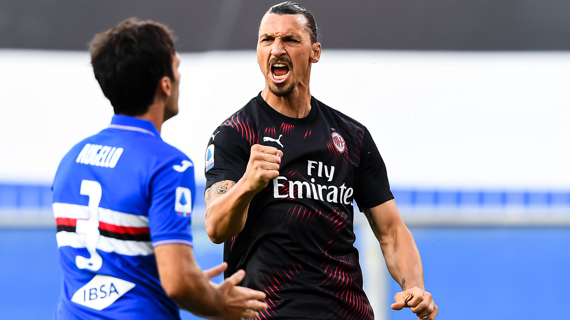 Sampdoria: domenica nel Milan probabile defezione di Ibrahimovic