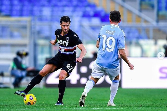 Sampdoria, Candreva amaro: 