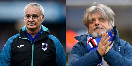 Ranieri allo scoperto: 