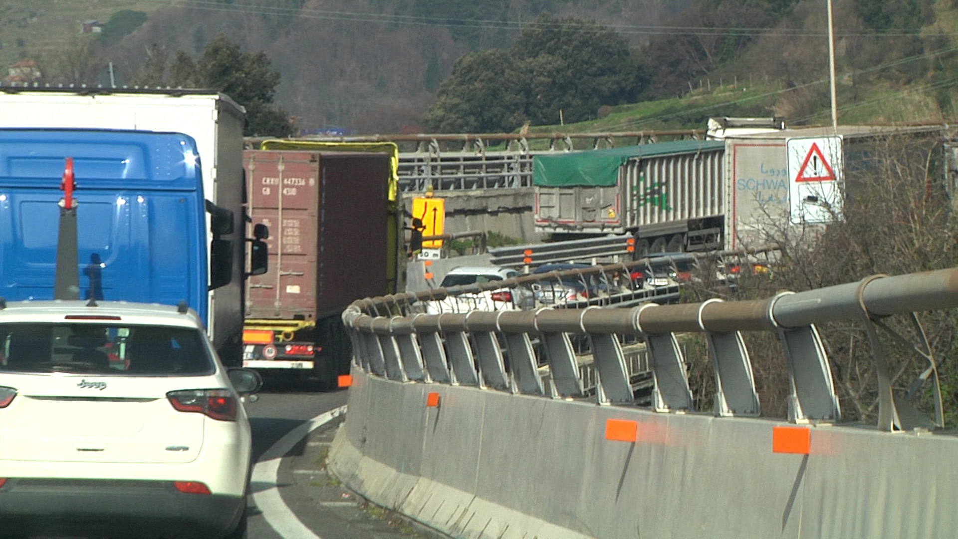 Caos Autostrade, lunedì le prime code già dal mattino