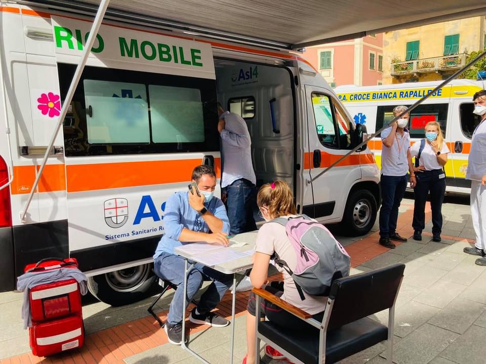 Nel Tigullio il vaccino contro il Covid arriva in camper: al via 'il viaggio di Gulliver'