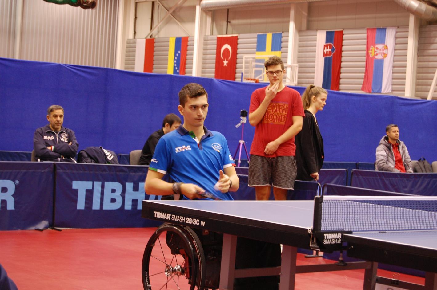 Tennistavolo, il ligure Matteo Orsi si qualifica per le Paralimpiadi di Tokyo