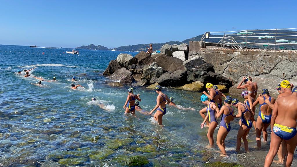 Rapallo, inaugurata la nuova piscina naturale: snorkeling, nuoto libero e molto altro