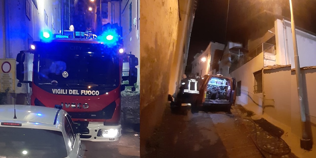 Sampierdarena, evacuata palazzina per danni al tetto