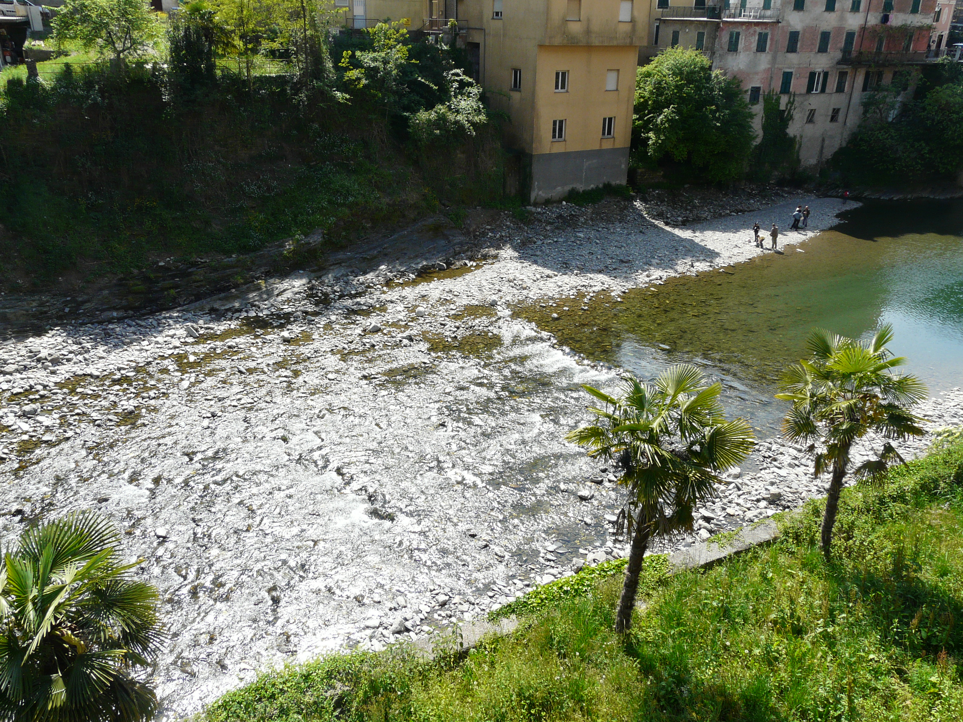 Cogorno, ventenne precipita dall'argine di un torrente: è grave